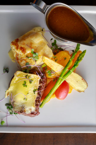 Filet mignon au fromage Saint-Honoré Filet mignon au fromage Saint-Honoré